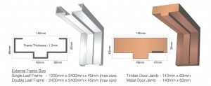 Timber Frame Fire Door