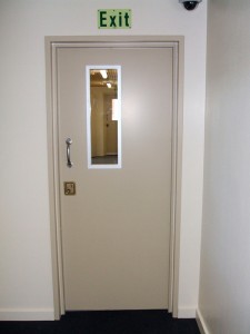Fire Door with Vision Panel